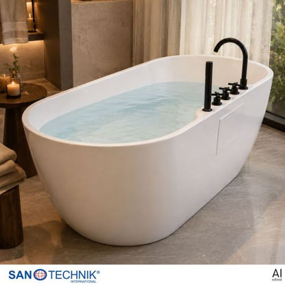 Sanotechnik Badewanne BW ARUBA freisteh. 170x75x58cm
