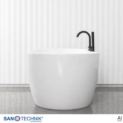 Sanotechnik Badewanne BW ARUBA freisteh. 170x75x58cm