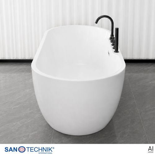 Sanotechnik Badewanne BW ARUBA freisteh. 170x75x58cm