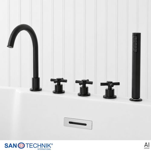 Sanotechnik Badewanne BW ARUBA freisteh. 170x75x58cm
