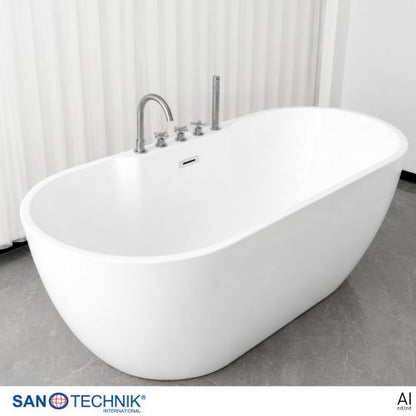 Sanotechnik Badewanne BW ARUBA freisteh. 170x75x58cm