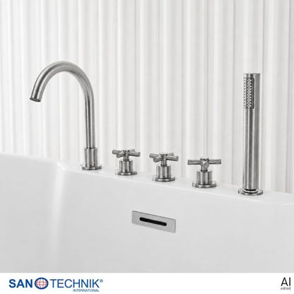 Sanotechnik Badewanne BW ARUBA freisteh. 170x75x58cm