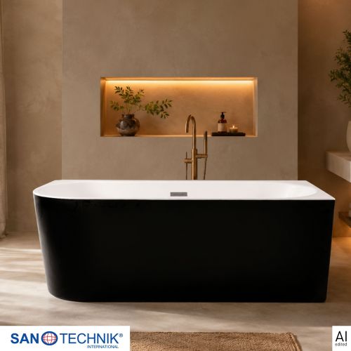 Sanotechnik Badewanne Wand-BW JAMAICA rechts 170x75x58cm