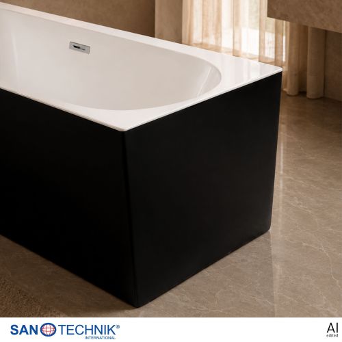 Sanotechnik Badewanne Wand-BW JAMAICA rechts 170x75x58cm