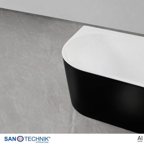 Sanotechnik Badewanne Wand-BW JAMAICA rechts 170x75x58cm