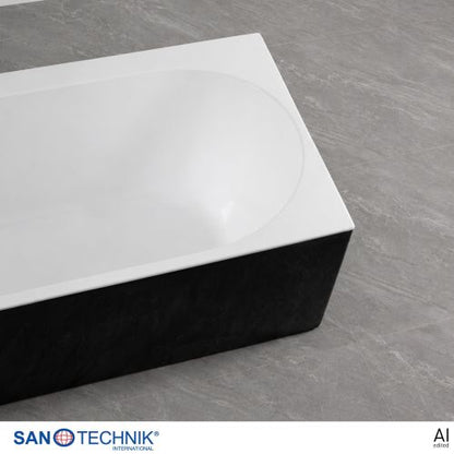 Sanotechnik Badewanne Wand-BW JAMAICA rechts 170x75x58cm