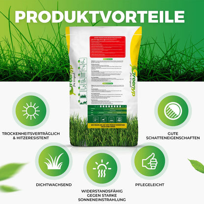 Greenyp Sunny Rasensamen | Trockenrasen