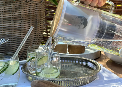 AcalaQuell® Silizia aus Glas | 1,3 Liter für 1-2 Personen | Einsteigerset klein