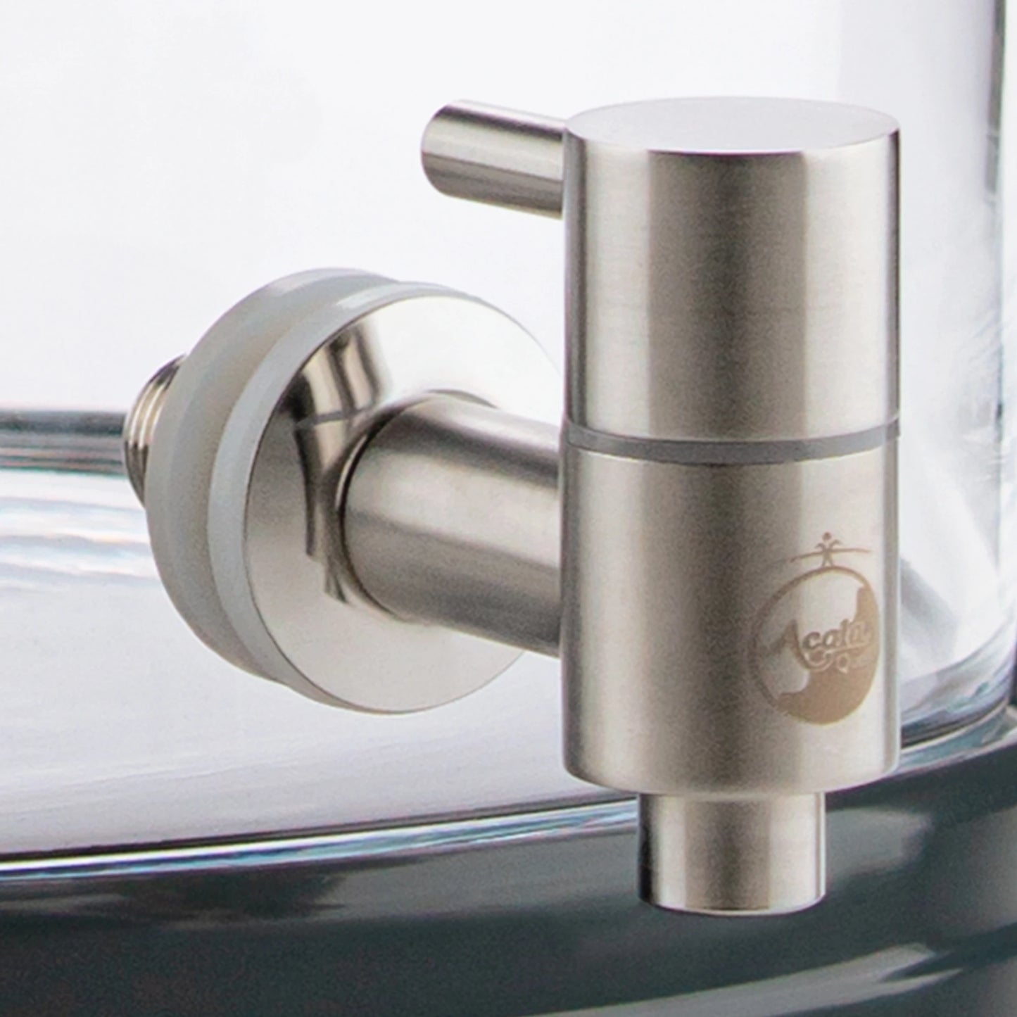 AcalaQuell® Makino® Hahn aus Edelstahl | Mini/Smart/Luna/Grande/Advanced