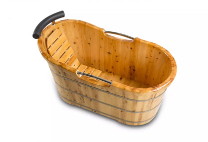 Holzbadewanne Luzern | Größen: 135x67 cm oder 150x67 cm