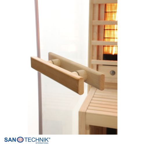 Sanotechnik CARBON 3 Infrarotkabine für 2 Personen 150x150x195 cm