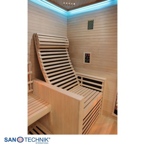 Sanotechnik CARBON 3 Infrarotkabine für 2 Personen 150x150x195 cm