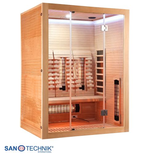 Sanotechnik OPEN Infrarotkabine für 3 Personen 150x120x200 cm