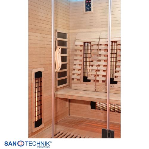 Sanotechnik OPEN Infrarotkabine für 3 Personen 150x120x200 cm