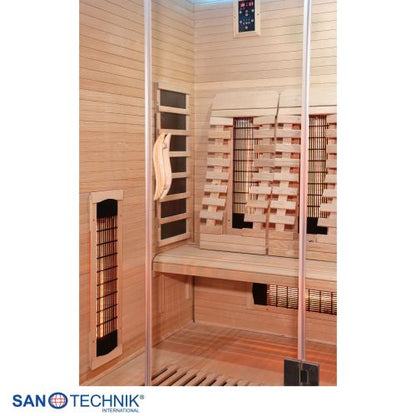 Sanotechnik OPEN Infrarotkabine für 3 Personen 150x120x200 cm