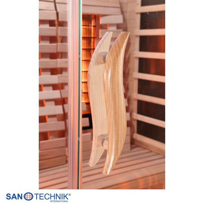 Sanotechnik OPEN Infrarotkabine für 3 Personen 150x120x200 cm