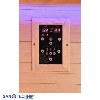 Sanotechnik OPEN Infrarotkabine für 3 Personen 150x120x200 cm