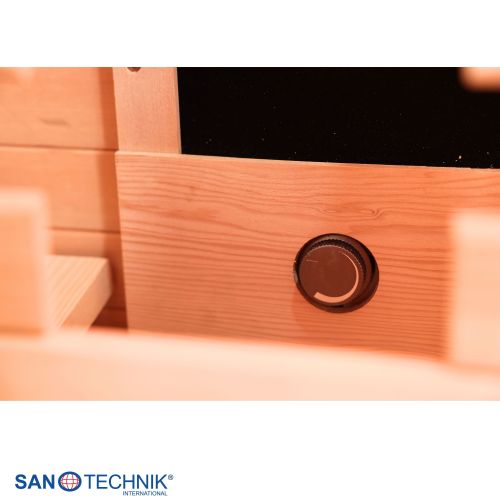 Sanotechnik OPEN Infrarotkabine für 3 Personen 150x120x200 cm