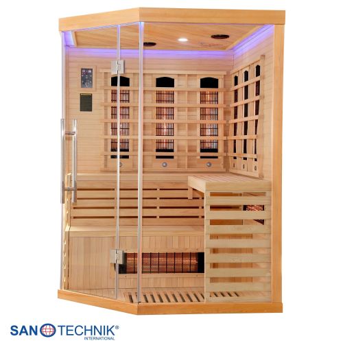 Sanotechnik DELUXE Infrarotkabine für 3-4 Personen 150x150x200 cm