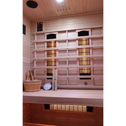 Sanotechnik TWIN COMBI Sauna+Infrarotkabine für 2 Personen 130x120x200 cm
