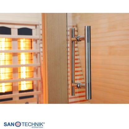 Sanotechnik OSLO Infrarotkabine für 2 Personen 150x150x200 cm
