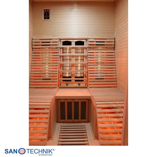 Sanotechnik OSLO Infrarotkabine für 2 Personen 150x150x200 cm