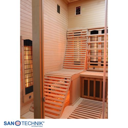 Sanotechnik OSLO Infrarotkabine für 2 Personen 150x150x200 cm