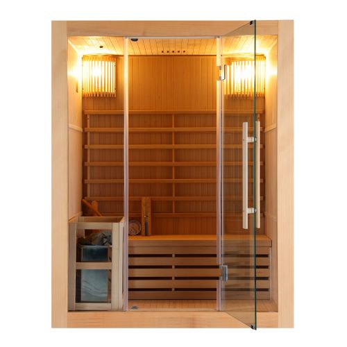 Sanotechnik RIGA Sauna 3 Personen 150x120x190 cm