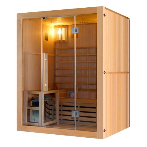 Sanotechnik RIGA Sauna 3 Personen 150x120x190 cm