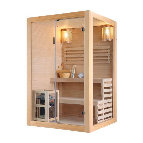 Sanotechnik PANORAMA Sauna für 2 Personen