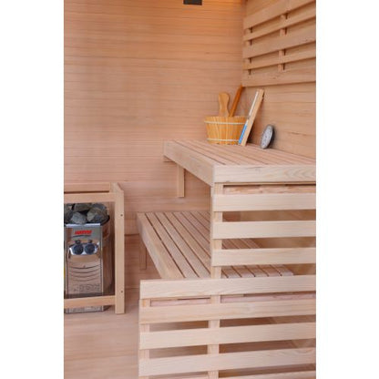 Sanotechnik PANORAMA Sauna für 2 Personen
