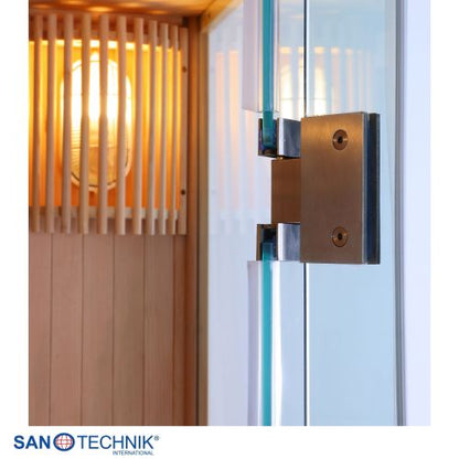 Sanotechnik TALLINN Finnische Sauna für 3 Personen 150x150x200 cm