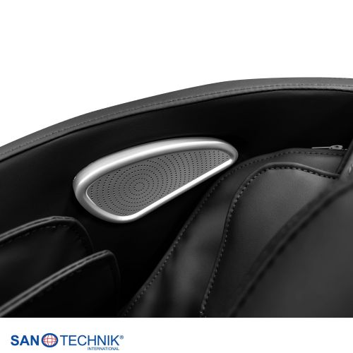 Sanotechnik - PRIMORA LUXUS - MASSAGESESSEL schwarz 70x140x104 cm