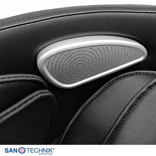 Sanotechnik PRIMORA LUXUS MASSAGESESSEL schwarz 70x140x104 cm