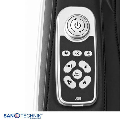 Sanotechnik PRIMORA LUXUS MASSAGESESSEL schwarz 70x140x104 cm