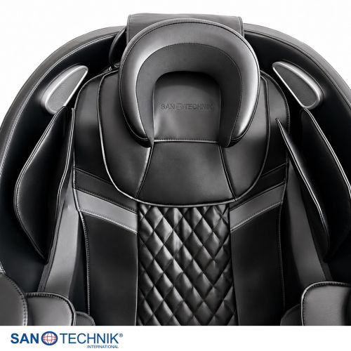 Sanotechnik PRIMORA LUXUS MASSAGESESSEL schwarz 70x140x104 cm