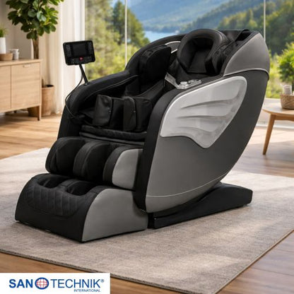 Sanotechnik - PRIMORA LUXUS - MASSAGESESSEL schwarz 70x140x104 cm