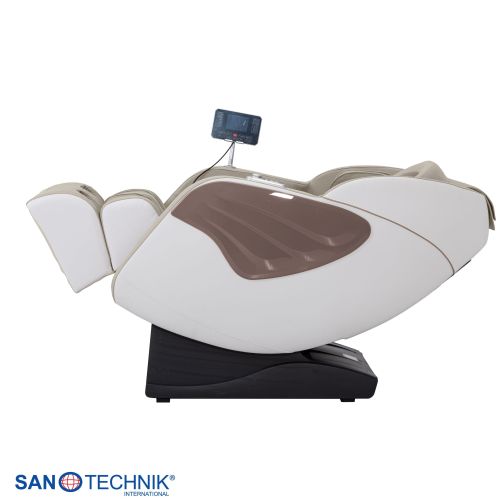 Sanotechnik - SENORA LUXUS – MASSAGESESSEL beige-braun 70x140x104 cm