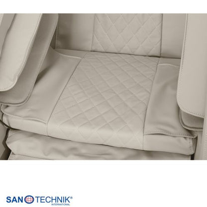 Sanotechnik - SENORA LUXUS – MASSAGESESSEL beige-braun 70x140x104 cm
