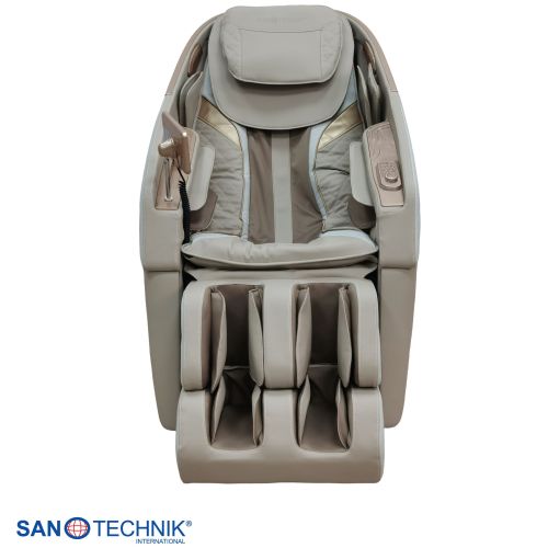 Sanotechnik RESTORA Luxus Massagesessel Beige/Creme 75 x 143 x 114 cm