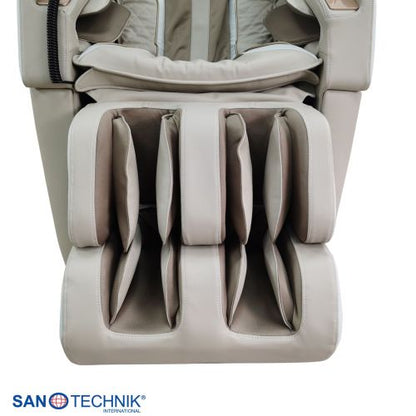 Sanotechnik RESTORA Luxus Massagesessel Beige/Creme 75 x 143 x 114 cm