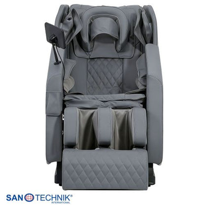 Sanotechnik HEALORA Luxus-Massagesessel grau 73x140x102 cm