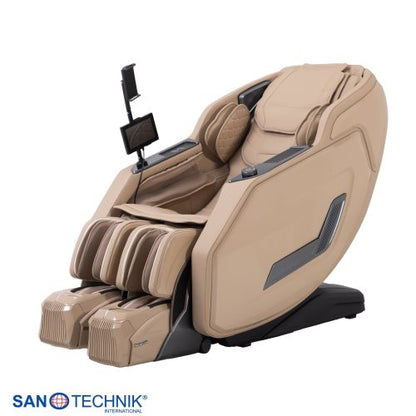 Sanotechnik AVORA Luxus Massagesessel Beige 75x164x110 cm