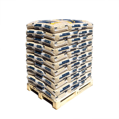 MERCER Holzpellets Pellets 6mm ENplusA1 66 x 15kg Sack