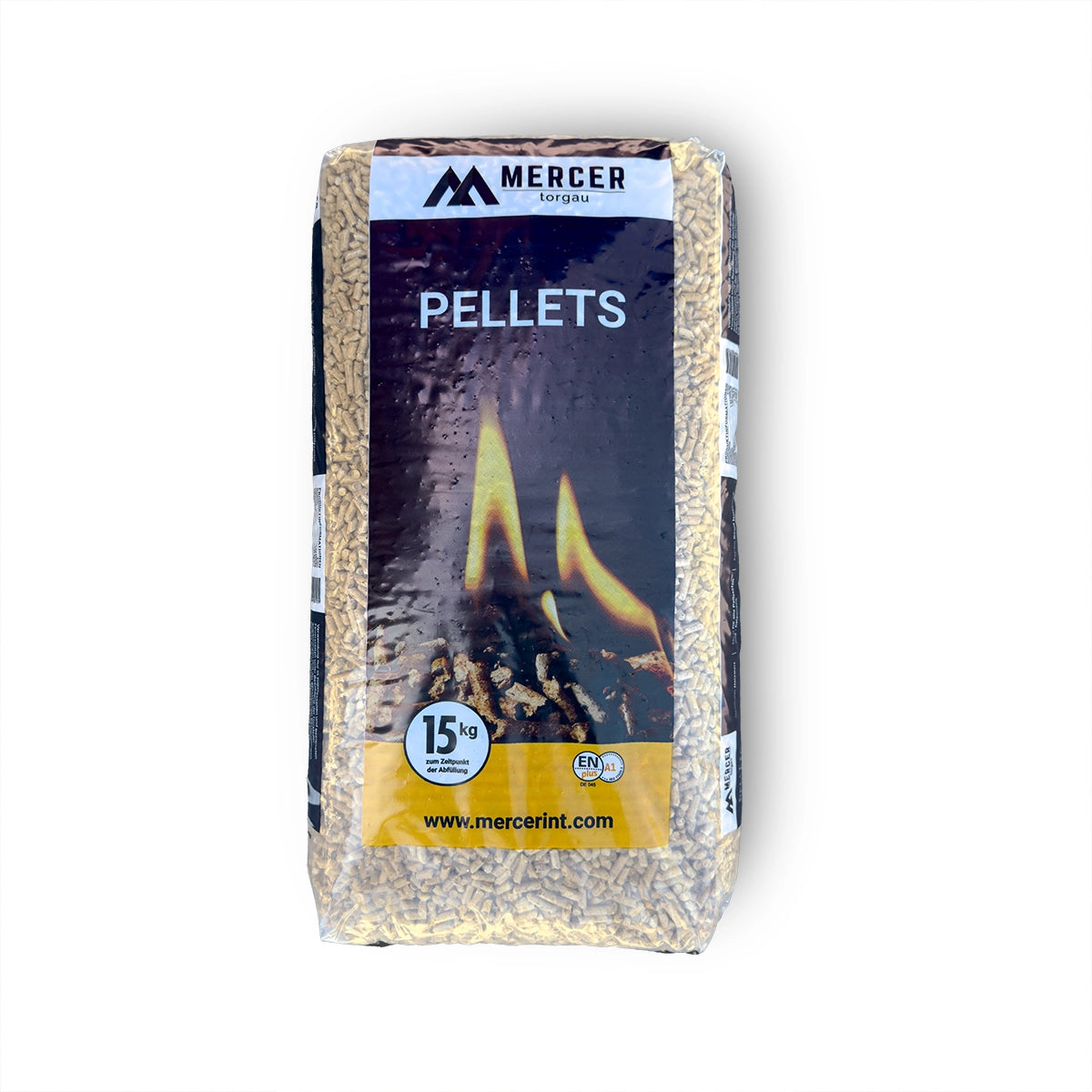 MERCER Holzpellets Pellets 6mm ENplusA1 66 x 15kg Sack