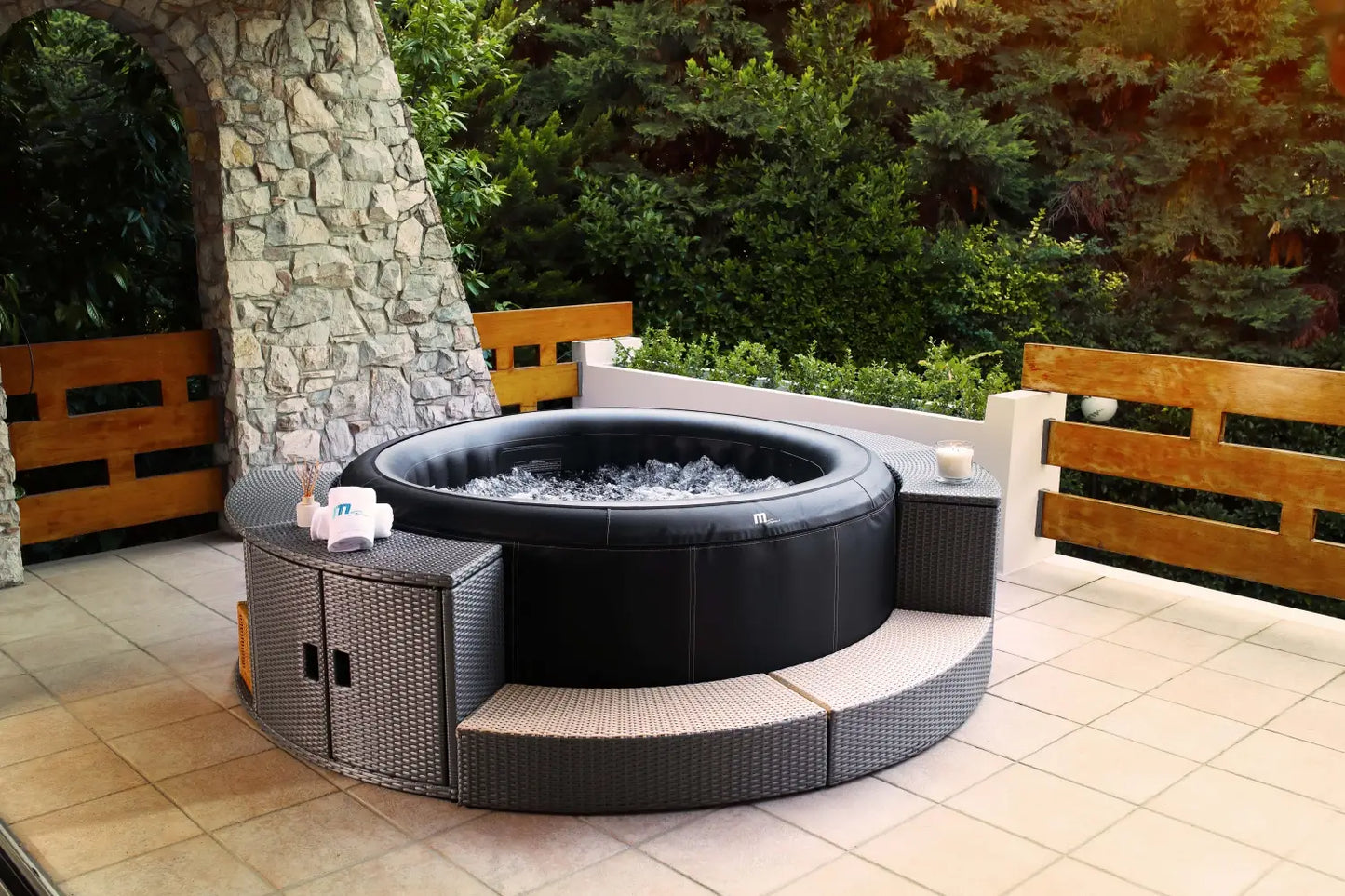 MSpa Whirlpool Camaro aufblasbar 204x204x70 cm