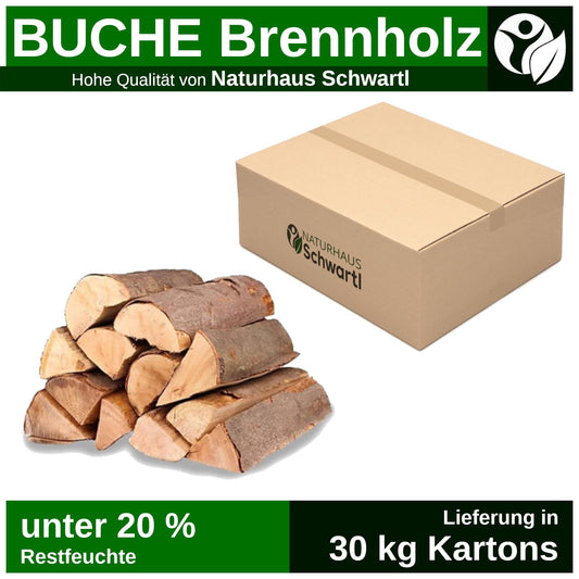 30kg Buche Brennholz Feuerholz Kaminholz Ofenholz Buchenholz