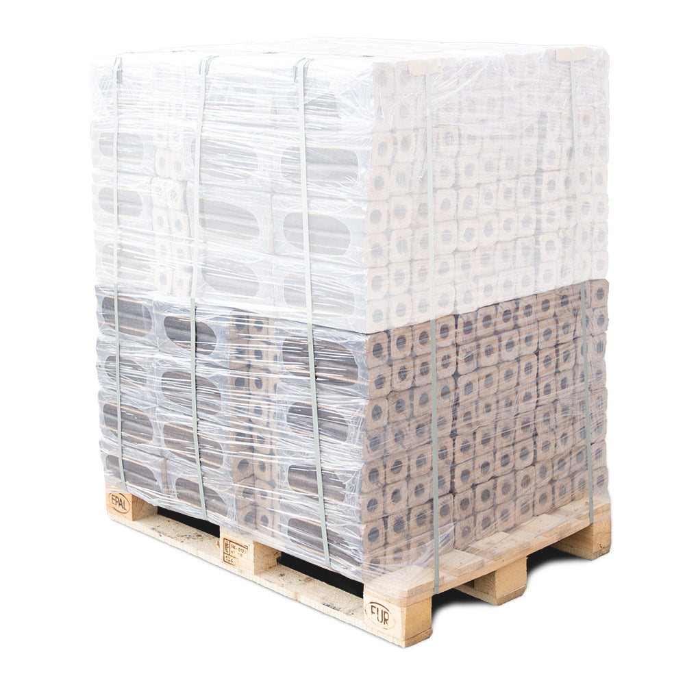 Pini Kay XXL Buchenholzbriketts Briketts 480 oder 960kg Palette