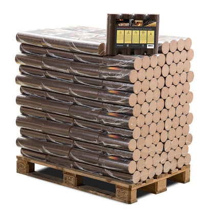 POLLMEIER Premium Plus Buchenholzbriketts NESTRO (480 kg oder 960 kg Palette)