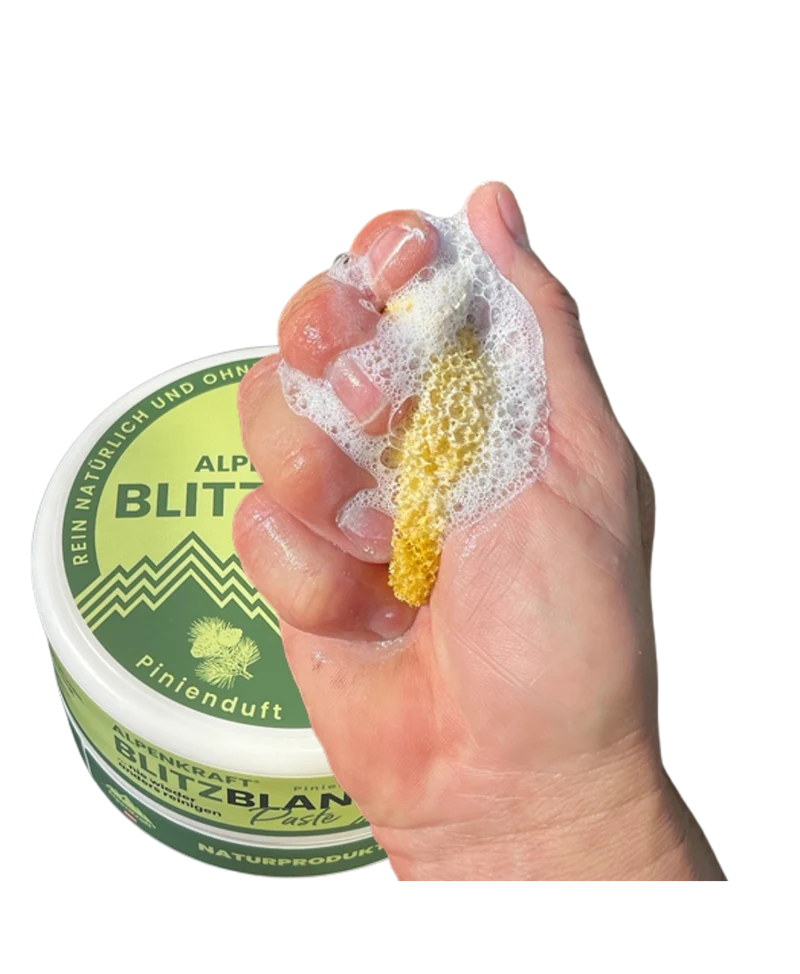 AlpenKraft® BIO BlitzBlank Paste zum Reinigen/Polieren/Schützen